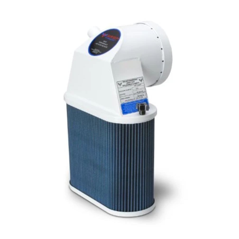 90-1302W AIRSEP EVERQUIET Air Filter Silencer "Arctic White"