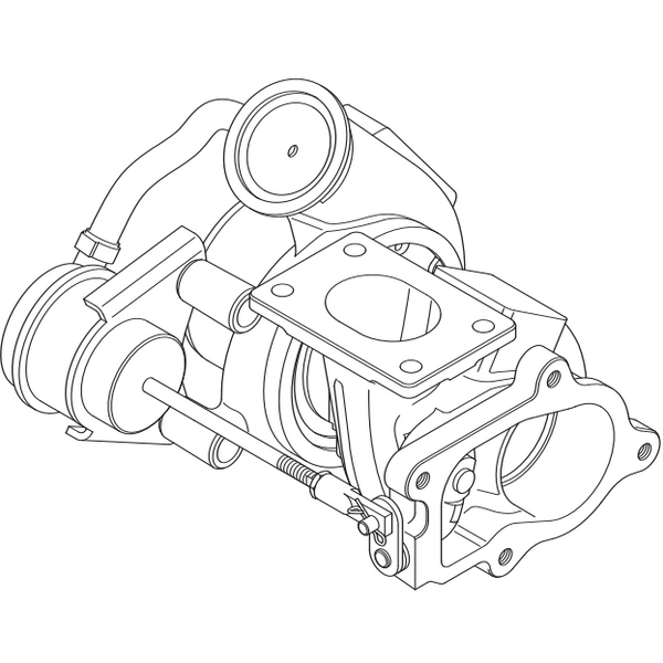 Holset HX25W Turbocharger