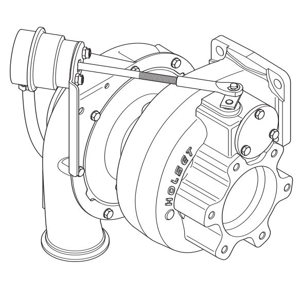 Holset HX50W Turbocharger