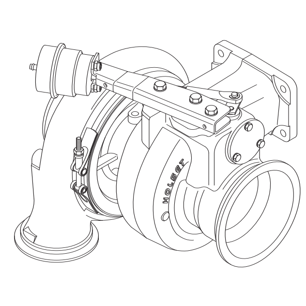 Holset HX60W Turbocharger